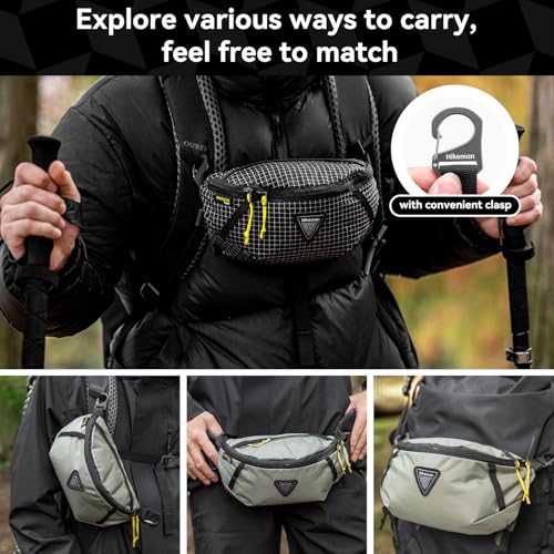 Riñonera de transporte para caminar con mochila sin dolor de espalda 2