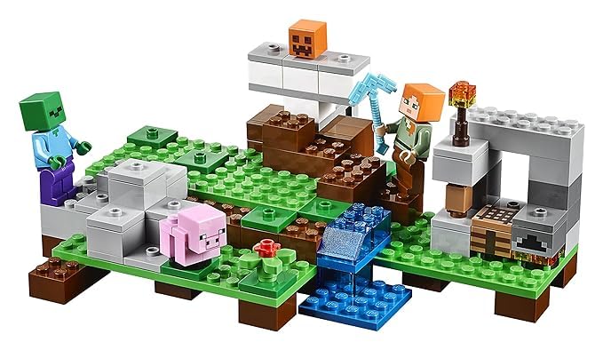 Image of Minecraft Iron Golem 21123 Multicolor (208 Pieces) - Shikshak Solutions