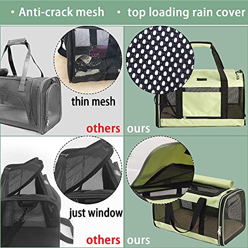 Phoenix Kiss Large Cat Carrier for 2 Cats Soft Portable Pet Carrier