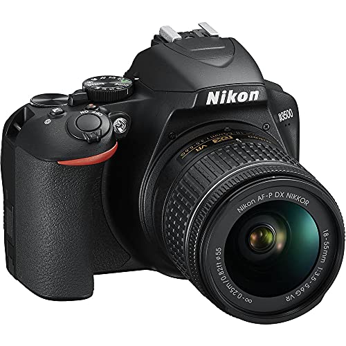 Nikon D3500 Dslr Camera With 18-55Mm And 70-300Mm Lenses (1588) Usa Model + 4K Monitor + 2 X 64Gb Extreme Pro Card + 2 X En-El14A Battery + Corel Software + Tripod + Case + 3 Piece Filter Kit + More #TOP4