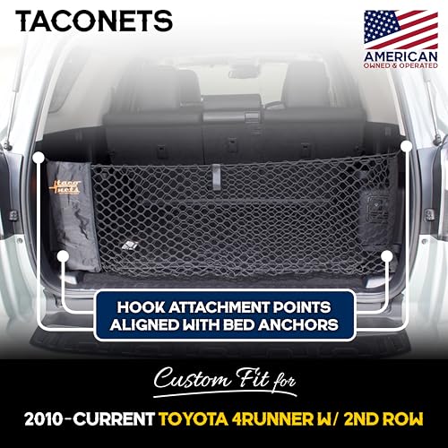Image of Envelope Cargo Net for Toyota 4Runner w / 2nd Row - Fits 2010-2024