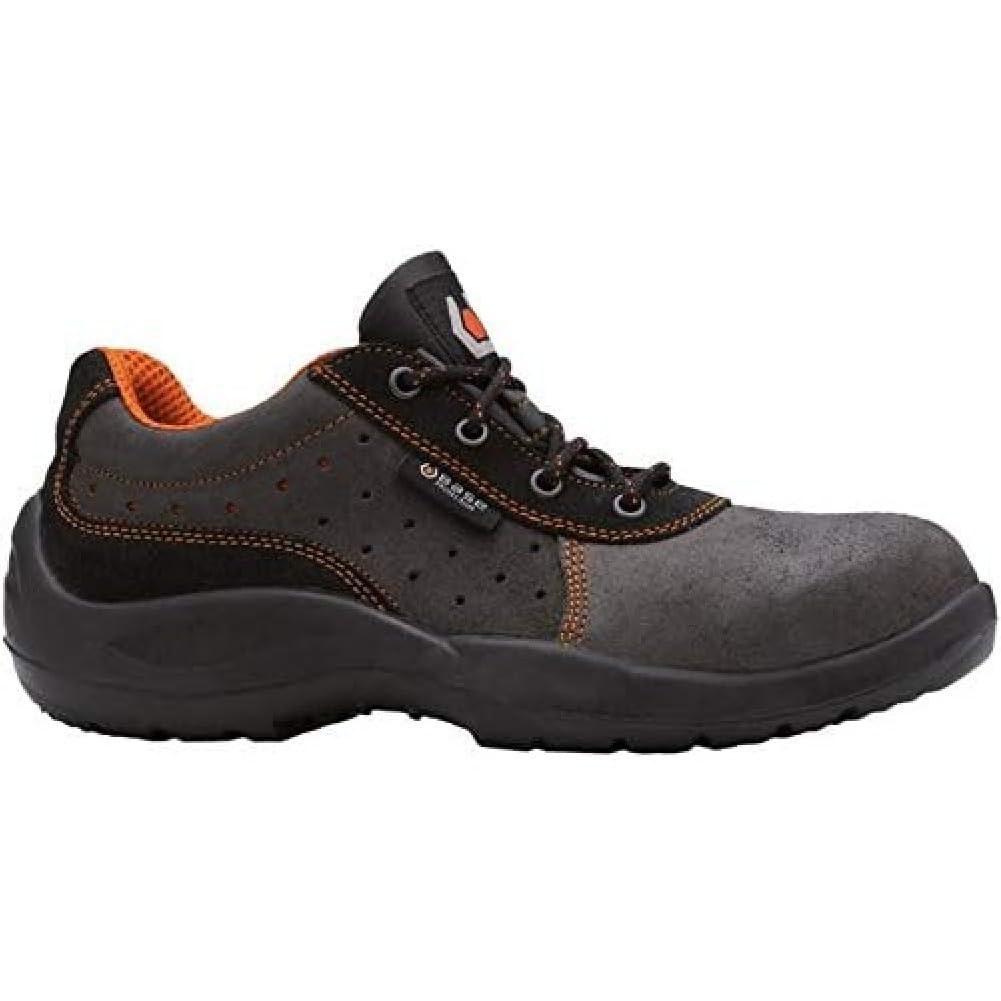 BASE Protection Franklin Zapato de Seguridad, Talla: 45, Color: Gris/Naranja, B0105GOR45