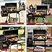 Royal Gourmet CC1830S BBQ Charcoal Grill and Offset Smoker | 823 Square Inch cooking surface, Outdoor for Camping | Black