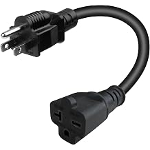 Morec Nema 5-15P to 6-20R Adapter 120V/240V Adaptor Connector Connecter