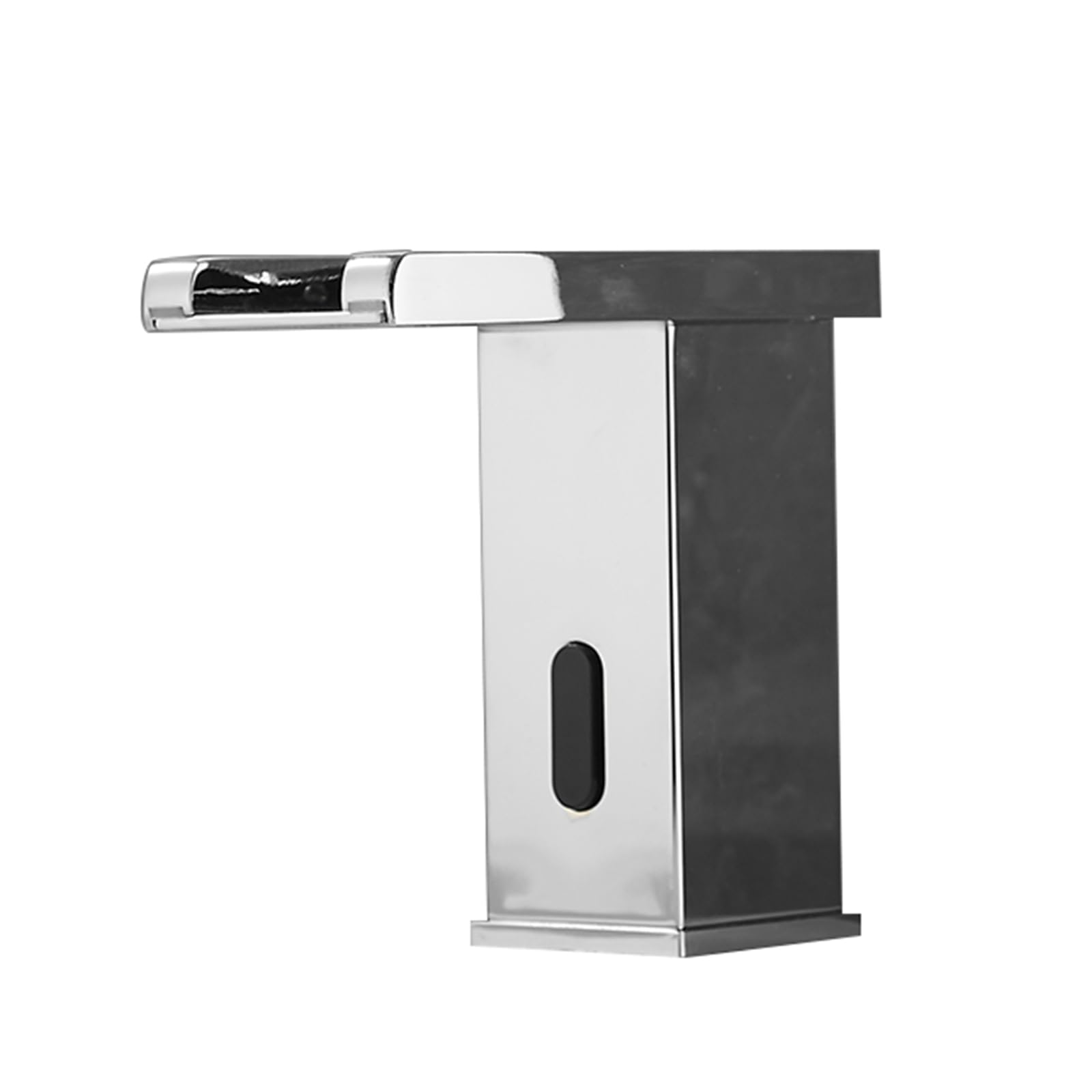 ZYCHSJXA Touchless Bathroom Sink Faucets Waterfall Mixer Tap for Basin Chrome Hot and Cold Water Sensor Faucet