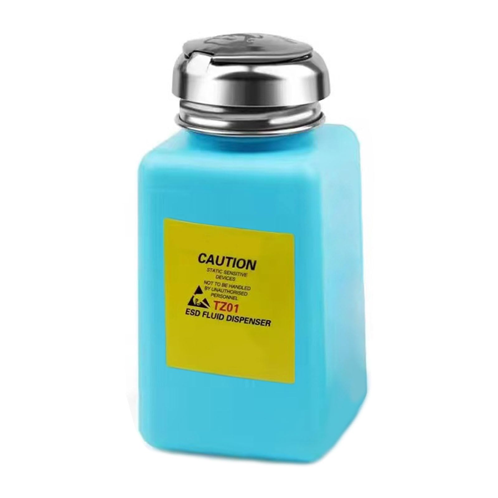 Whoasyst 200Ml 100 / Liquid Bottle Press Pumping Fluid Dispenser Metal Cap Container For Motherboards Clean Tool Accuracy Liquid Dispenser