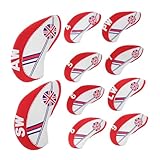Toyvian 10pièces Housses De Tête De Club Couvre-têtes pour Driver De Club Housse De Tê...