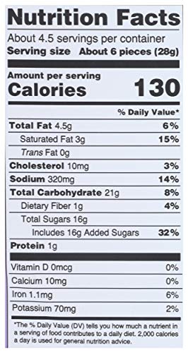 SHEILA GS Dark Chocolate Sea Salt Brownie Brittle, 5 OZ