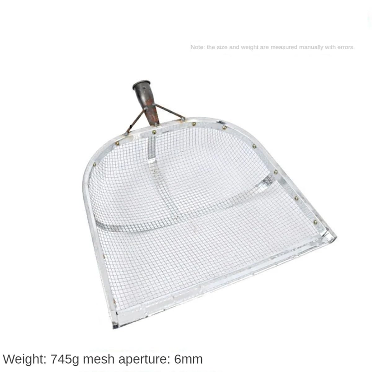 narzędzia ogrodnicze Łopata do gleby ogrodniczej Metalowe sito do orzeszków ziemnych Łopata do gleby Rolnicze sito filtrujące Łopata do gleby Rolnicze sito filtrujące (6MM) Sito ogrodnicze