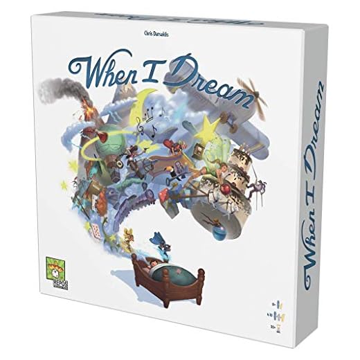 Asmodee -When I Dream-Jeu de Plateau (Repos Production RPWD0001) Versión Español