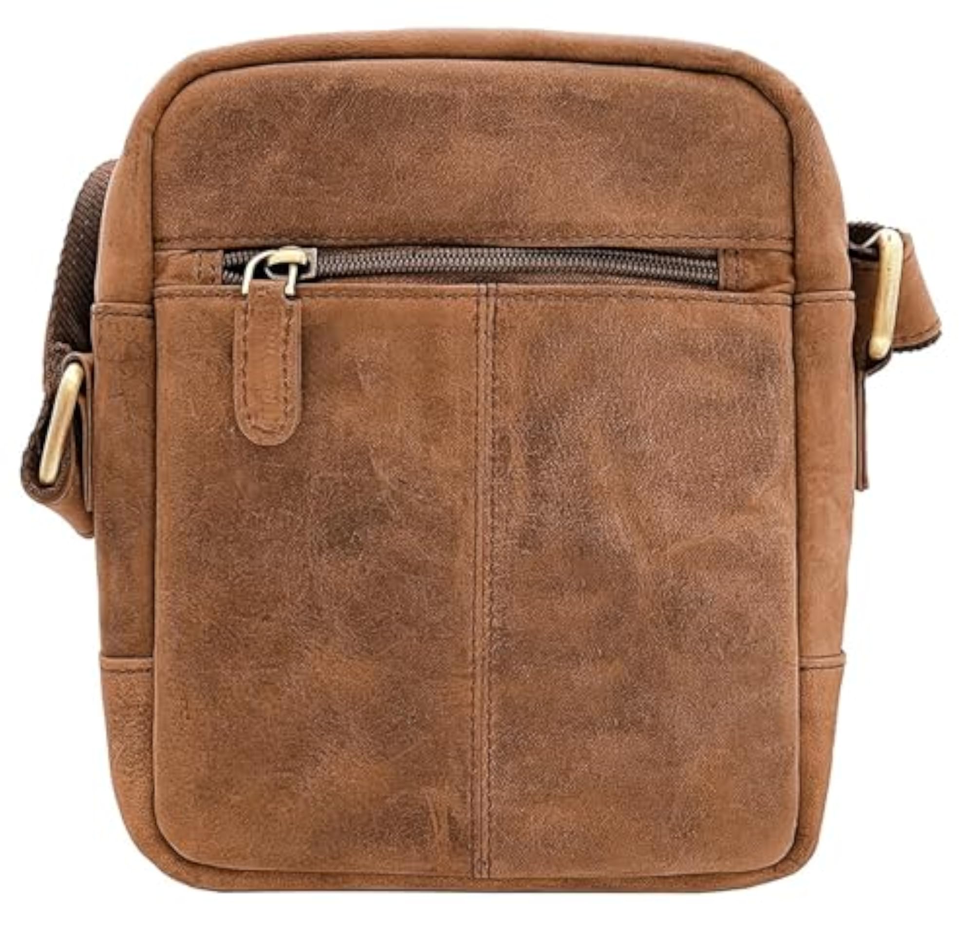 Genuine Leather Mini Sling Bag for Men, Stylish & Compact