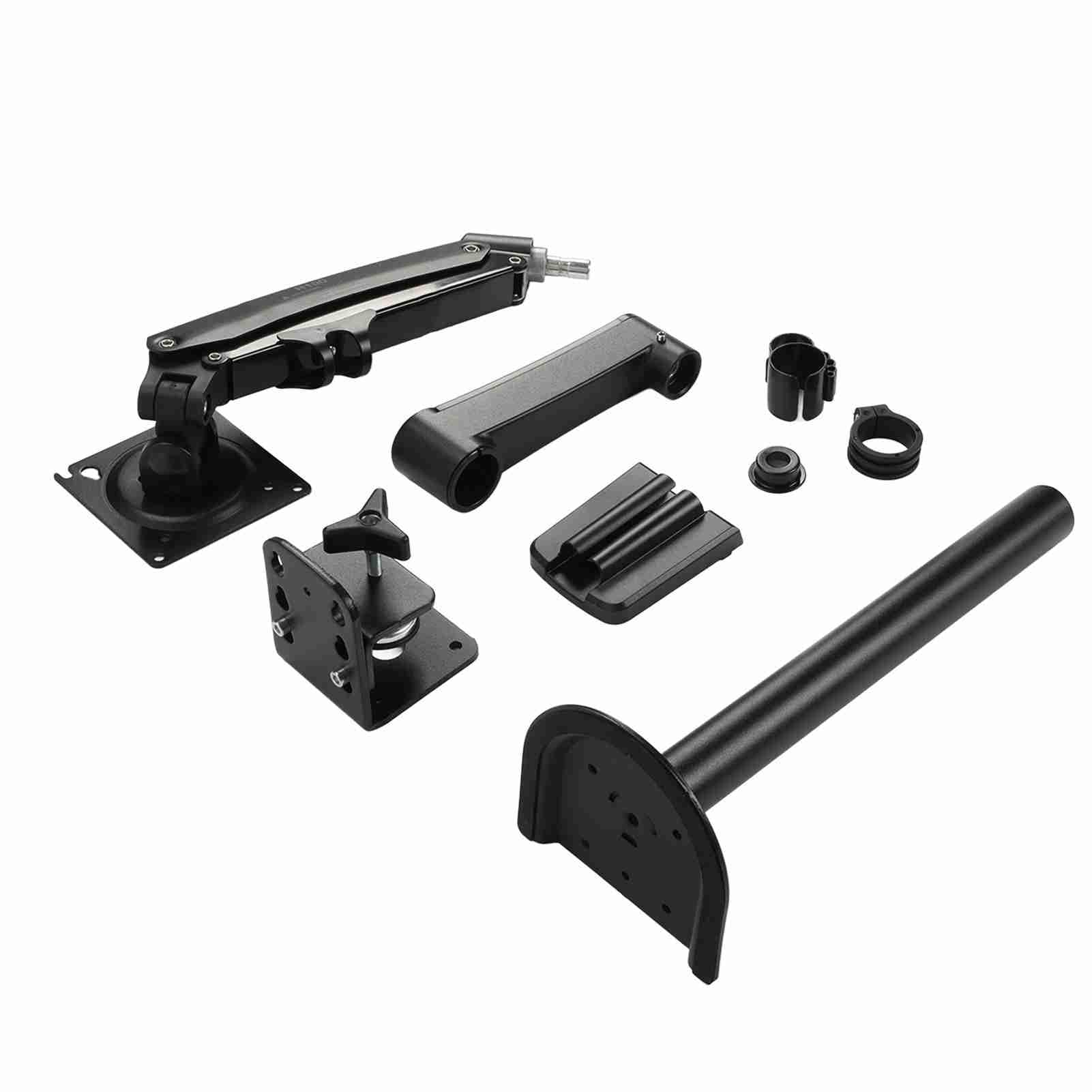 SIXRUN Supporto Monitor Singolo per Uso Intenso, Carico da 2 a 12 Kg