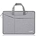 Produktbild TECOOL 15-15,6 Zoll Laptoptasche Hülle, Notebook Tasche Sleeve mit Griff Aktentasche Schutzhülle für 15-15,6 Zoll Lenovo Dell HP ASUS Acer Notebook, MacBook Pro 15/16, Huawei MateBook D 15 - Grau