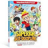 Comic fun white control ability enlightenment book.Comic Fun self-control children’s enlightenment book to improve self-control to achieve self-growth