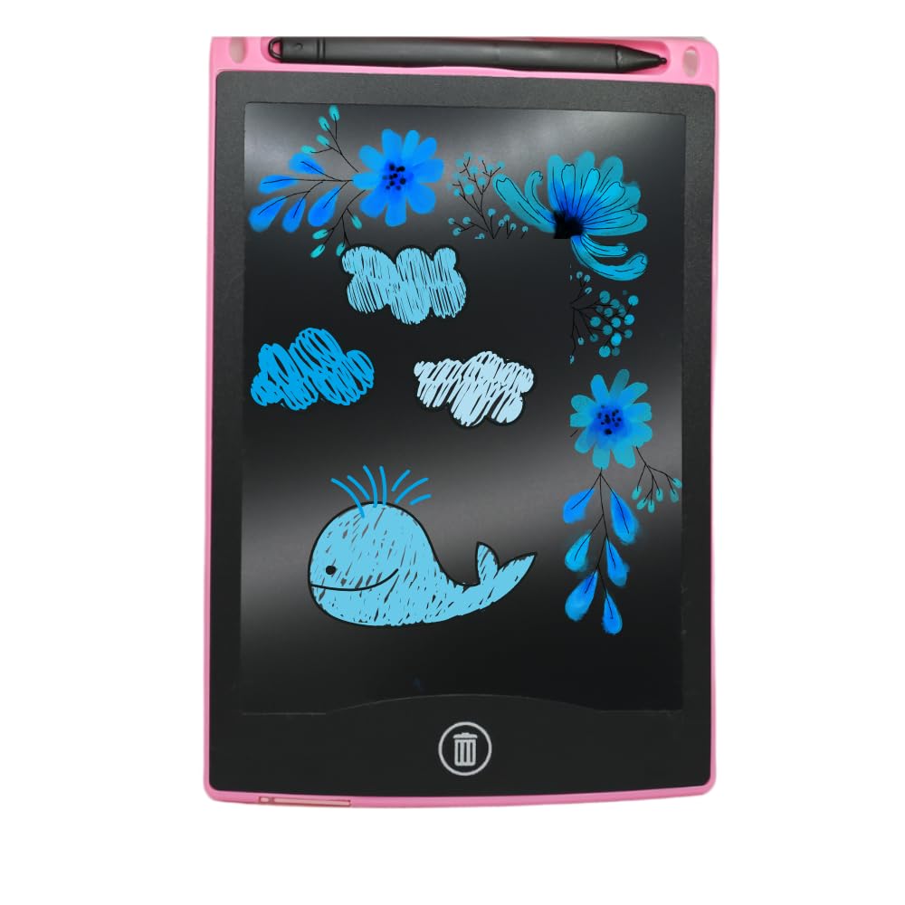MINHA LCD Writing Tablet for Kids 8.5 -inch Drawing Pad|Re-Writable Tab|Playing,Improve Handwriting|Birthday Gift for Boys,Girls&Kids|Learning Tablet|LCD Screen with Stylus Pen|Random Color-image-6
