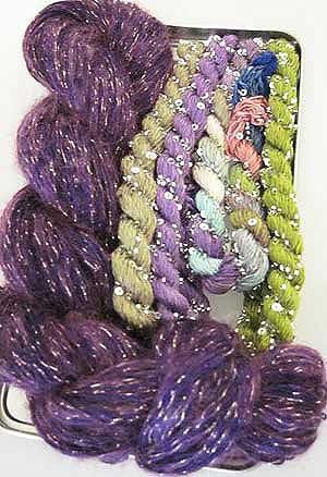 Artyarns Shawl for All Seasons Kit (Knit/Crochet) (Purple Velvet)