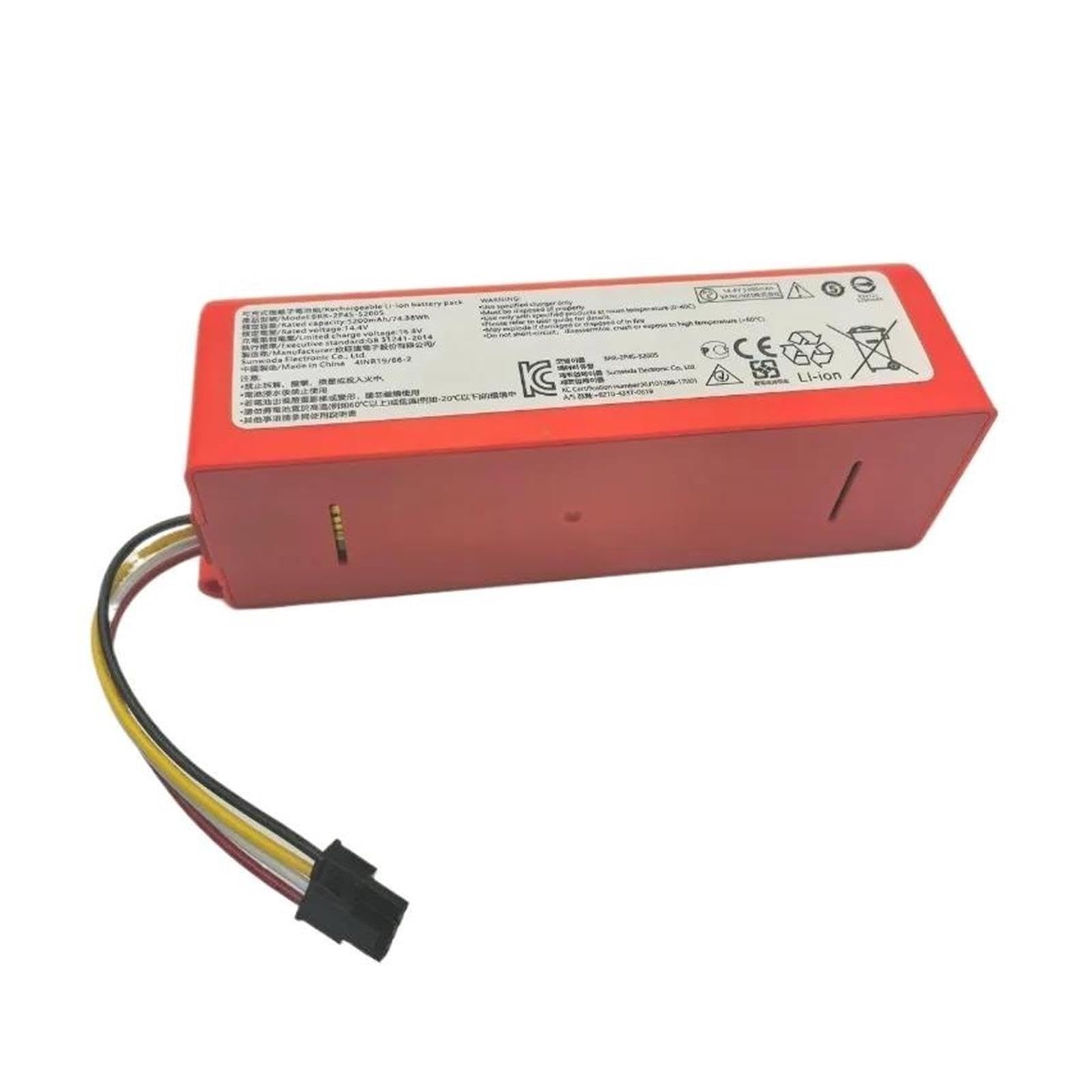 Batteria Ricaricabile, Compatibile Con Roborock, Pulitore T4 T6 T7 S7 S8