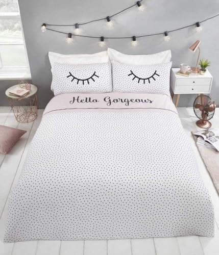 Rapport Hello Gorgeous Parure de lit King Size en Coton mélangé Multicolore
