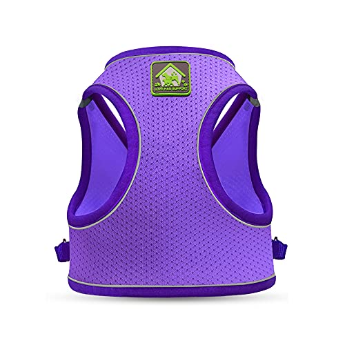 Image of FEimaX Dog Harness and Leash Set, No-Pull Breathable Soft Mesh Puppy Vest Harness Reflective Adjustable Pet Harnesses for Small Medium Dogs and Cats - Outdoor Easy Control for Walking