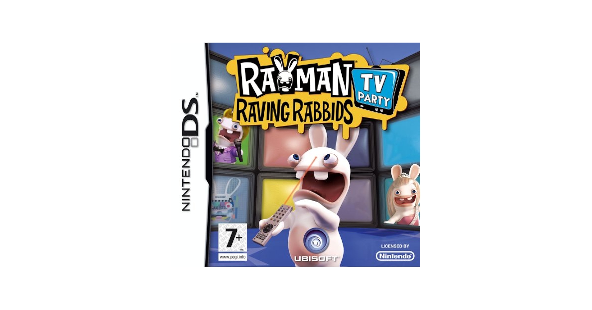 【中古】 Rayman Raving Rabbids TV Party NDS (海外版) Ubisoft Rayman Raving Rabbids TV Party (Nintendo DS, 2008) - Works