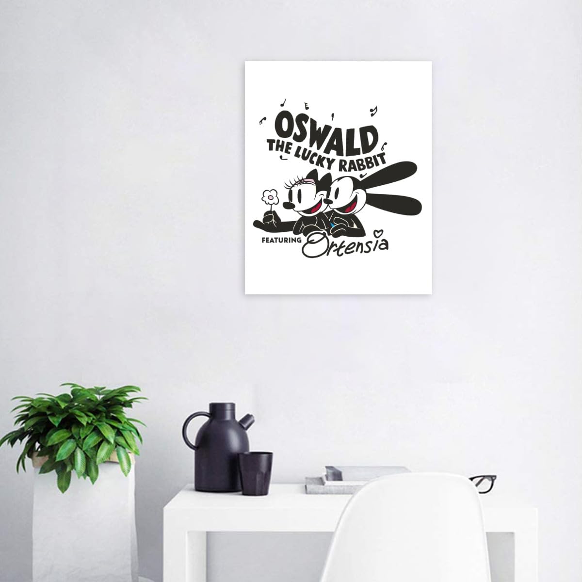 Amazon.co.jp: オズワルド ザ・ラッキー・ラビット 数字油絵 数字