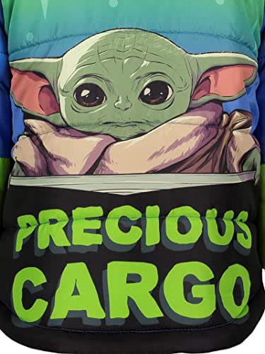 Dreamwave Star Wars The Mandalorian Baby Yoda Toddler Boys Puffer Jacket 4T 6