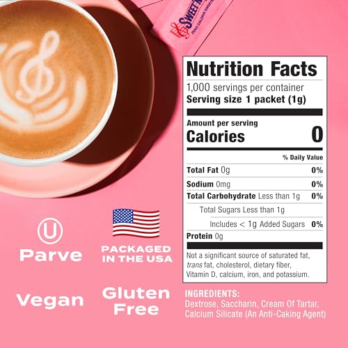 Sweet'N Low TS0417-A700ML-M389 Zero Calorie Sweetener Packets, 1000 Ct, Kosher & Gluten Free thumb #3
