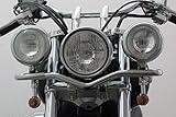 Lampenhalter Deluxe für Zusatzscheinwerfer Honda VT 750 C4, CS (RC50) 2004-2007 und VT 750 C8 (RC50/08) 2008-2009 und VT 750 C10 (RC50/10) (auch ABS) 2010-