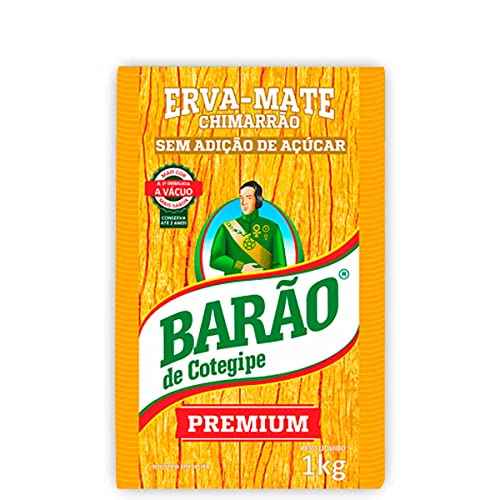 Kit 2 un Erva Mate Chimarrão Barão Premium Vácuo 1 Kg