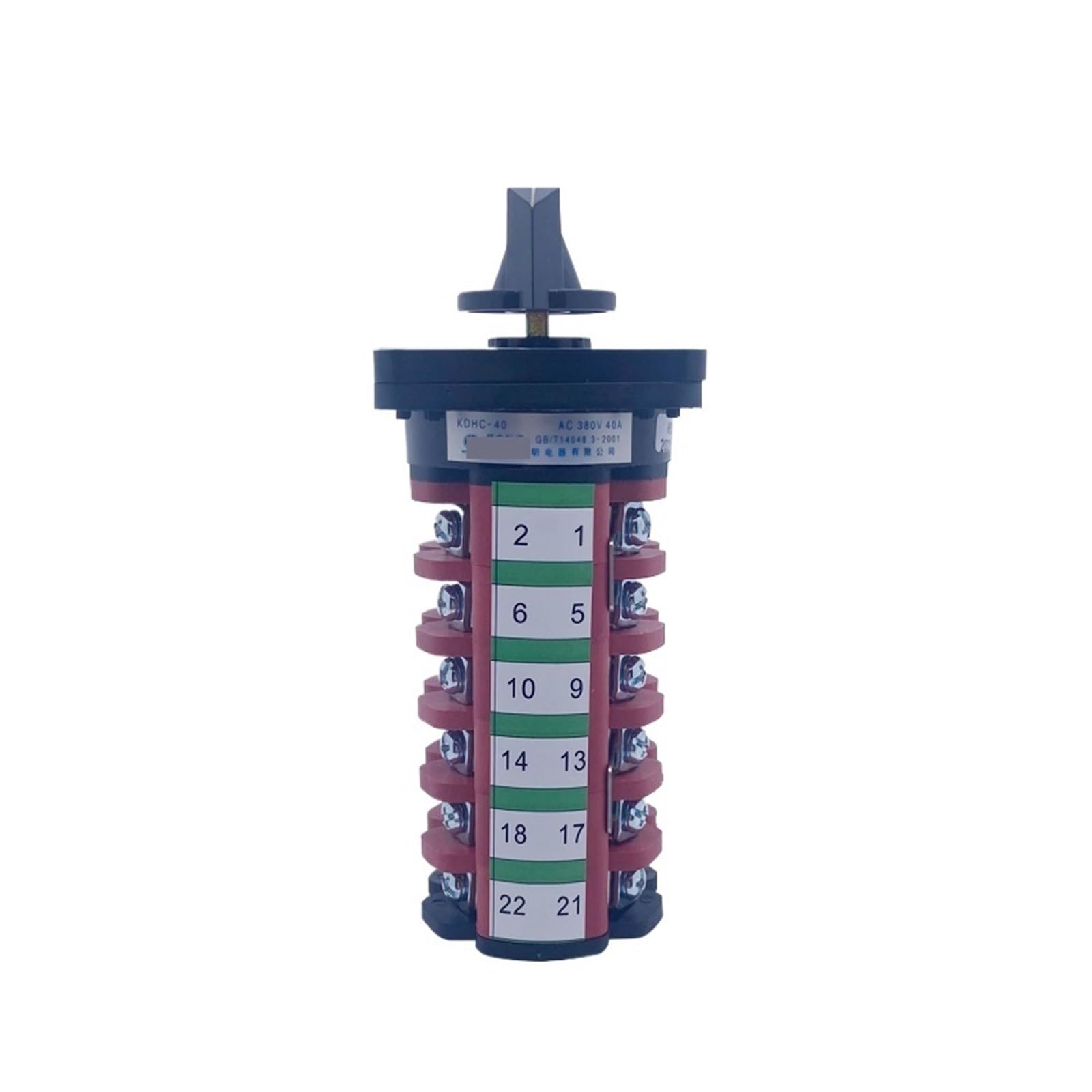 Interruttore for saldatrice Multi-Step 0-3 Posizioni 6 Poli 40 A AC 380 V selettore di trasferimento Manuale Interruttore rotativo