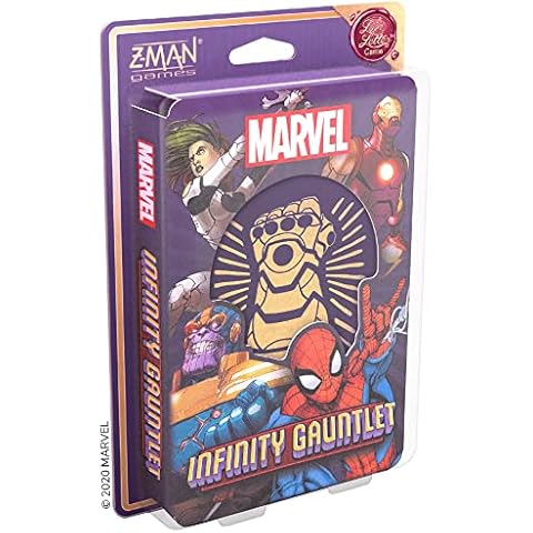 Z Man Games ZMGMZ01 Marvel Infinity Gauntlet: A Love Letter Game, Mixed Colours Cover