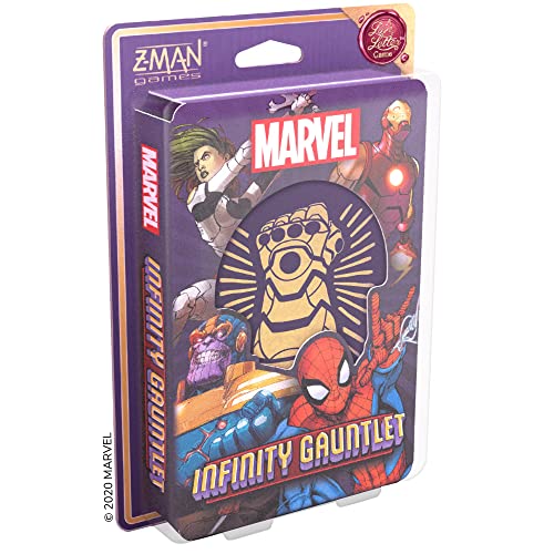 Z Man Games ZMGMZ01 Marvel Infinity Gauntlet: A Love Letter Game, Mixed Colours
