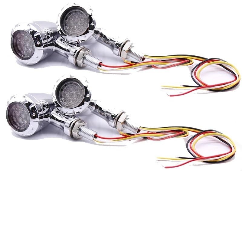 Feu Clignotant LED Moto Puissant avec Rappel de Frein pour Gamme MT