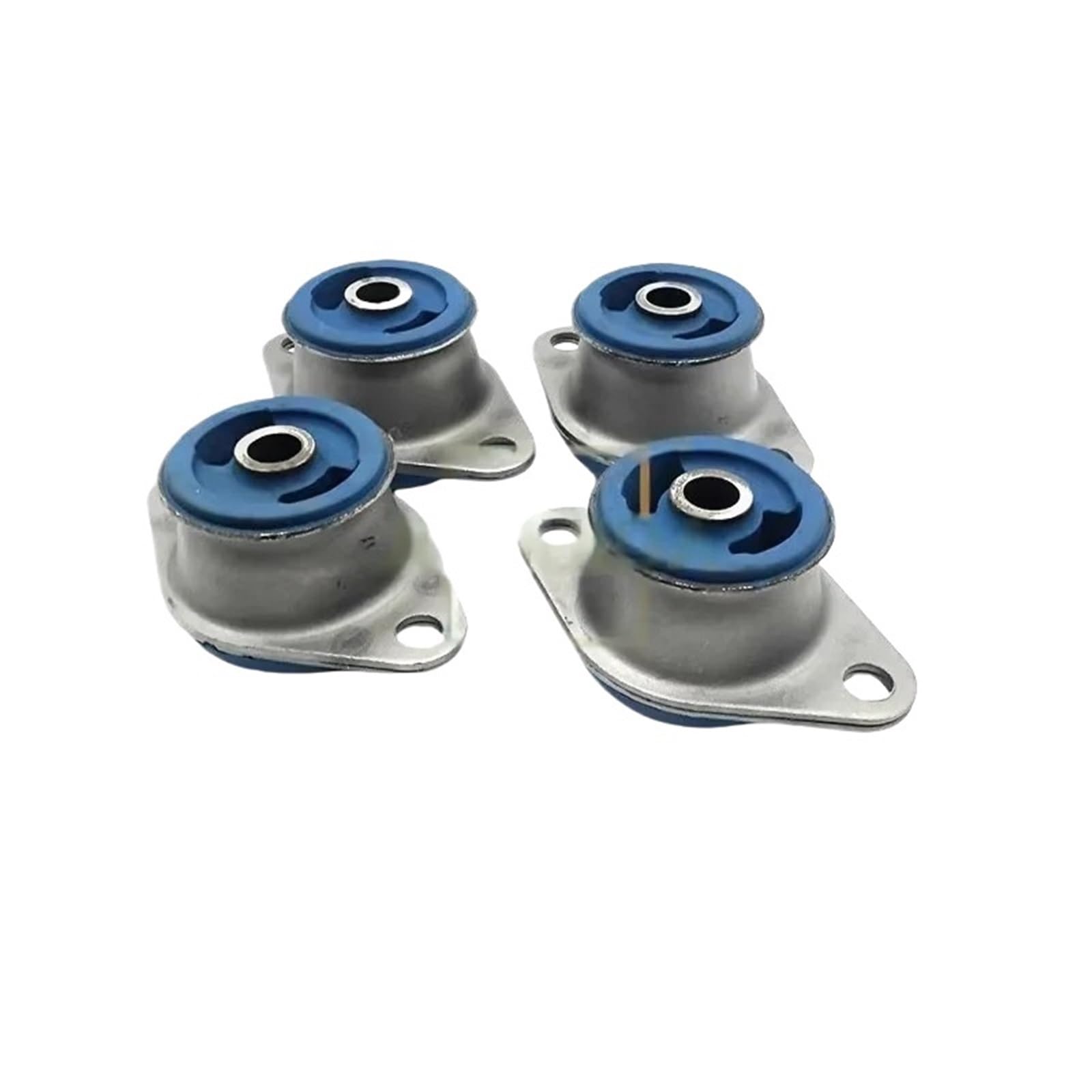 VKvmNYlxx 1pcs DH60-7/80-7 Engine Foot Rubber Cushion Excavator Accessory Rubber Pad for Heavy Equipment(1 Set of Blue)