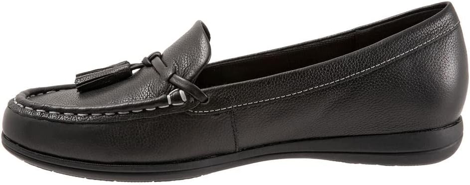 Trotters Women's Dawson Loafer, Black, 11 Narrow