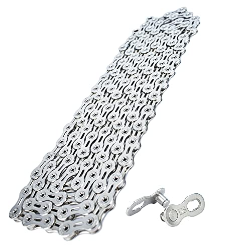 VG Sports 12 Speed Chain,Ultra Light Full Hollow Bike Chain for MTB/Road Bike Compatible with Shimano Sram,1/2 x 11/128 Inch,126Links - Image 4