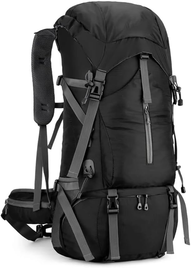 70L Hiking Camping Backpack Water-resistant Climbing Outdoor Travel Sports Bag