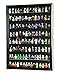 Large 110+ Minifigures Display Case Cabinet for Miniatures / Figurines / Mini Figures (Black)