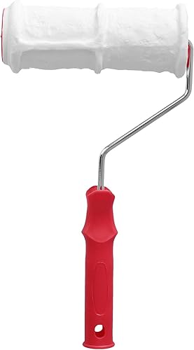 Miniatura 7 de Rodillo de pintura con patrón de 7 pulgadas, rodillo de grabado de ladrillo de imitación, rodillo de textura de pintura artística para el hogar,