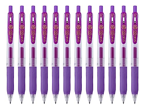 Zebra Sarasa Clip Bolígrafo Gel 0.7 mm Violeta