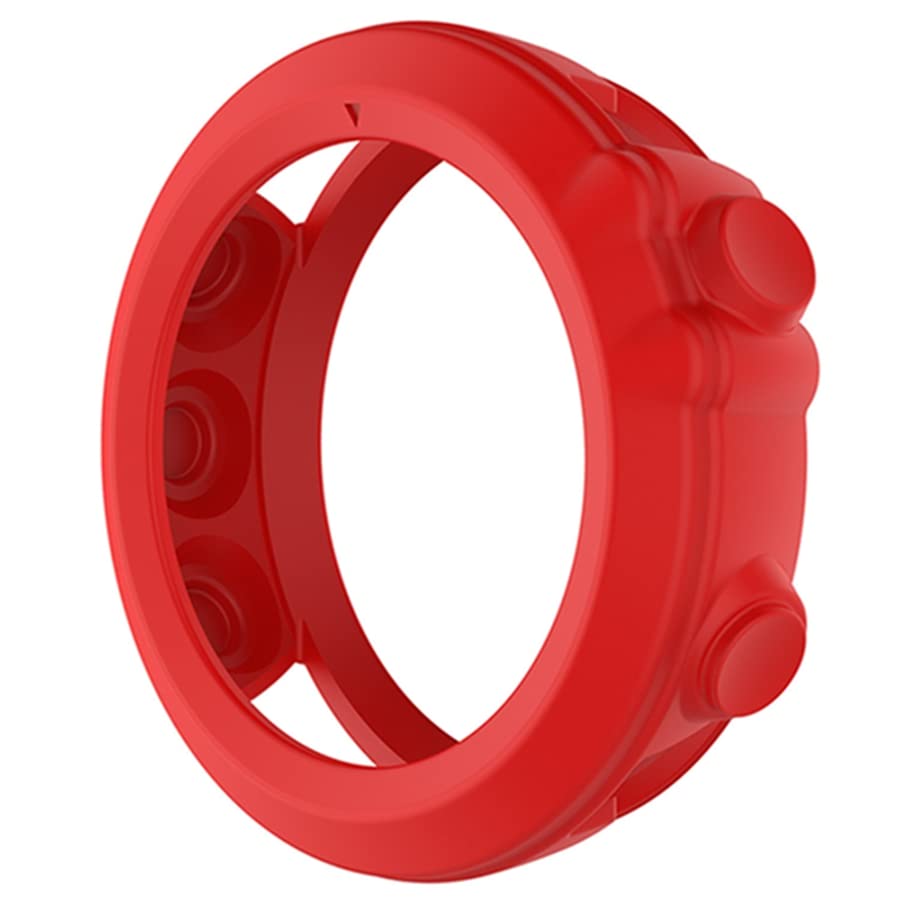 Étui en silicone pour Garmin Fenix 3 HR - Coque de protection rouge souple