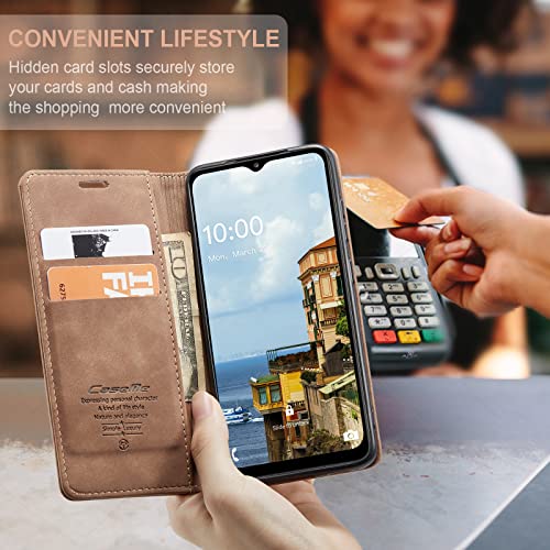 Celular Capa Samsung A32 5G/M32 Case Carteira e Abre-e-Fecha de Capa Suporte Função Kickstand Pacote