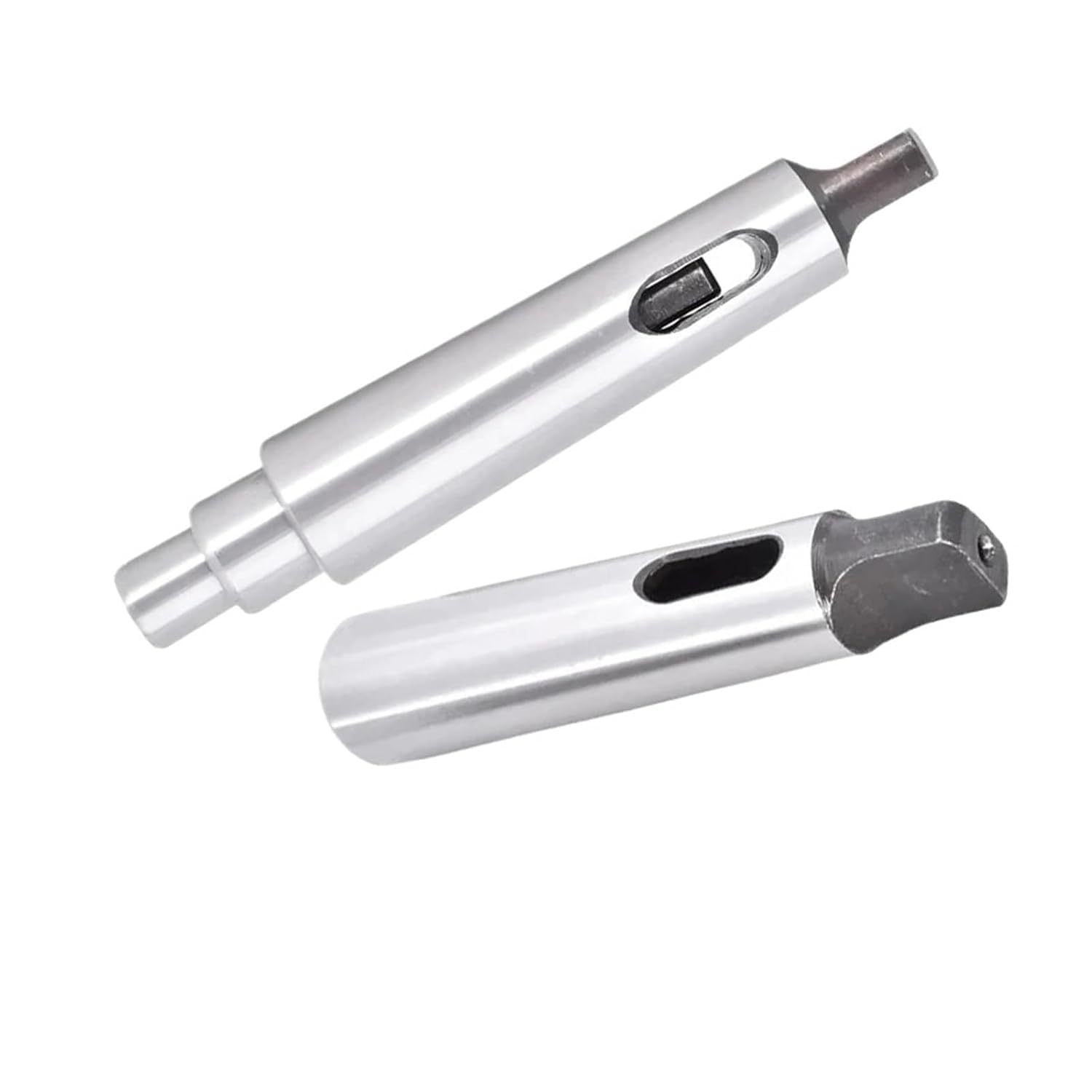 Wiertarka stożkowa Moore'a, Adapter stożkowy Morse'a 3-pak płaski ogon MT1-2 MT2-3 MT3-4 45 stal do wiertarko-frezarki