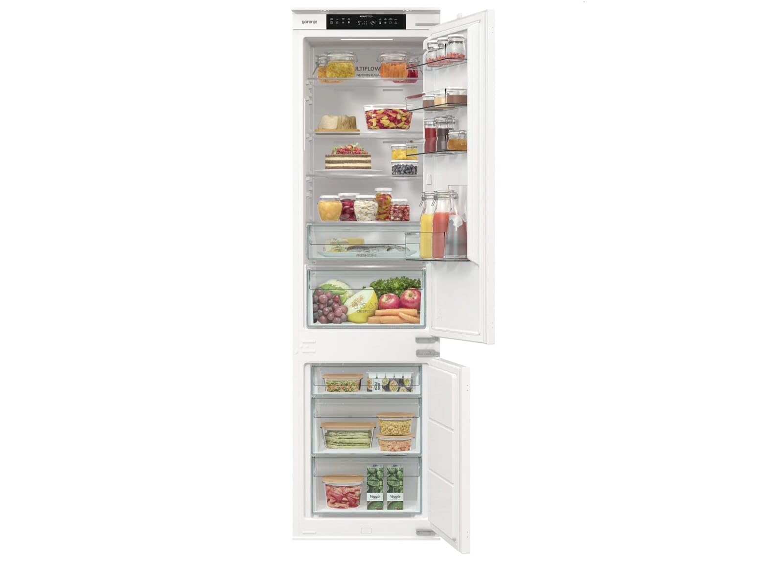 Gorenje NRKI519E41 - Frigorifero-congelatore da incasso