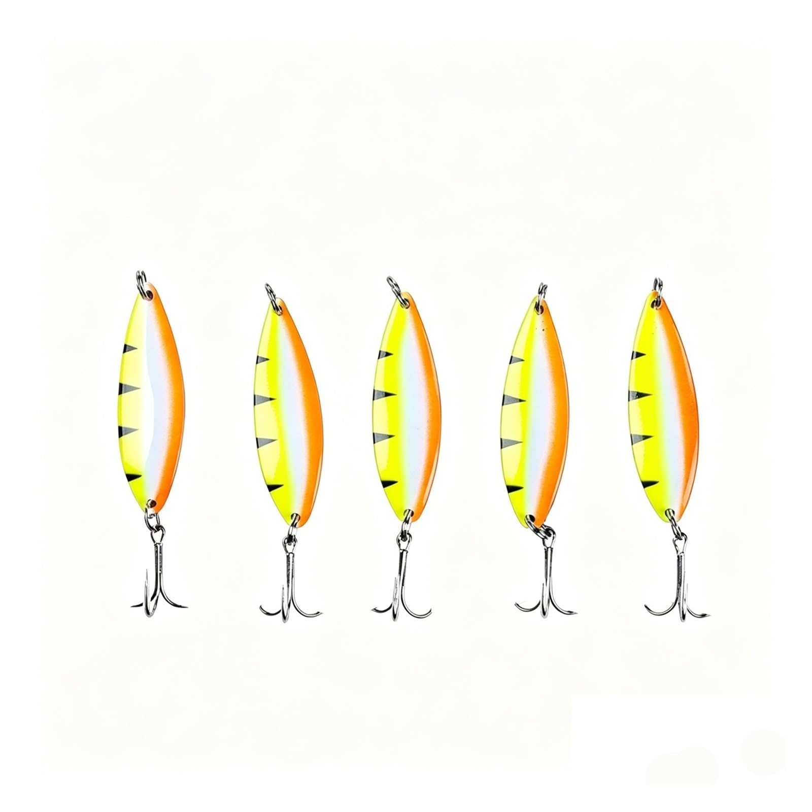 Señuelo de Pesca con Cuchara giratoria Metal 18g, cebos Duros Lentejuelas Coloridas, Anzuelo Triple Ruido, Aparejos Lucio, Carpa y lubina