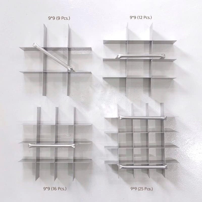Miniatura 3 de Cortador de brownie inoxidable 100% de 8,9,10,11,12 pulgadas, bandeja para hornear resistente o rebanadora que asegura bordes crujientes perfectos