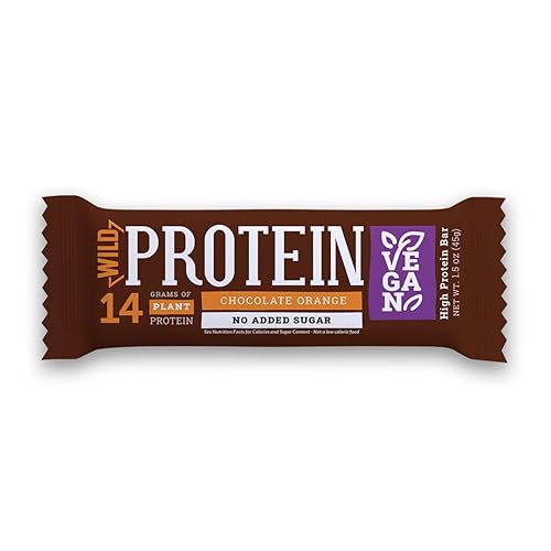 Miniatura 7 de Wild Protein  Barras altas en proteínas  Bayas  16 unidades  0.53 oz de proteína  Sin azúcares añadidos ni grasas  1.59 oz por barra
