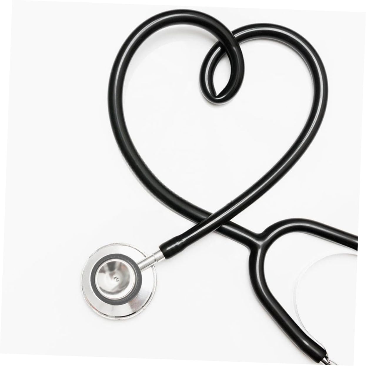 4 Pcs Silicone Stethoscope Replacement Parts with Adult Diaphragm and Soft Ear Tips Comfortable Fit and Portable Accessories for Professionals