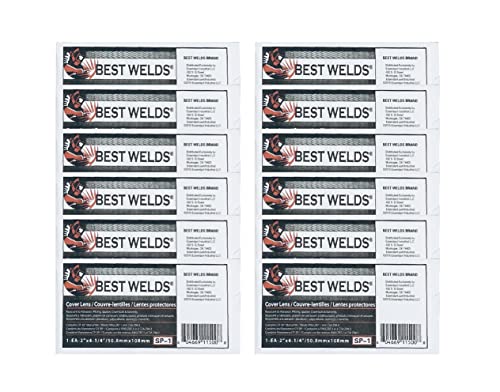 Best Welds Cover Lens for Welding Hoods – 2' X 4...