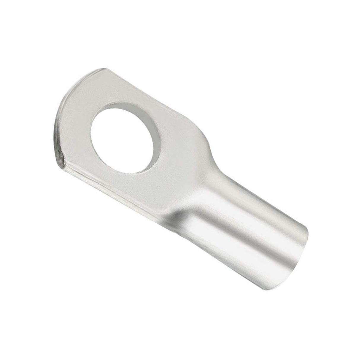 JJDD - Terminali a crimpare in rame non isolati, 25 mm², con occhielli in rame tipo U tubolari, connettori terminali terminali a filo, connettore SC25-8, 100 pezzi